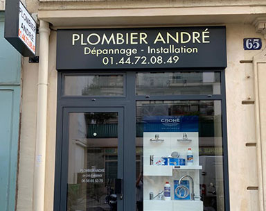  plombier paris 15 65 rue Blomet à Paris 75015